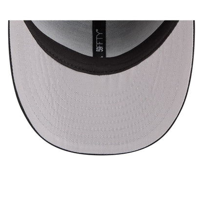 Los Angeles Dodgers Black Pre-Curve 59FIFTY Fitted Hat