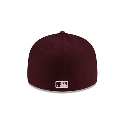 Athletics Maroon Pre-Curve 59FIFTY Fitted Hat