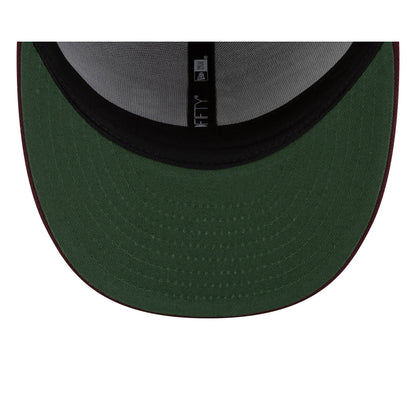 Athletics Maroon Pre-Curve 59FIFTY Fitted Hat