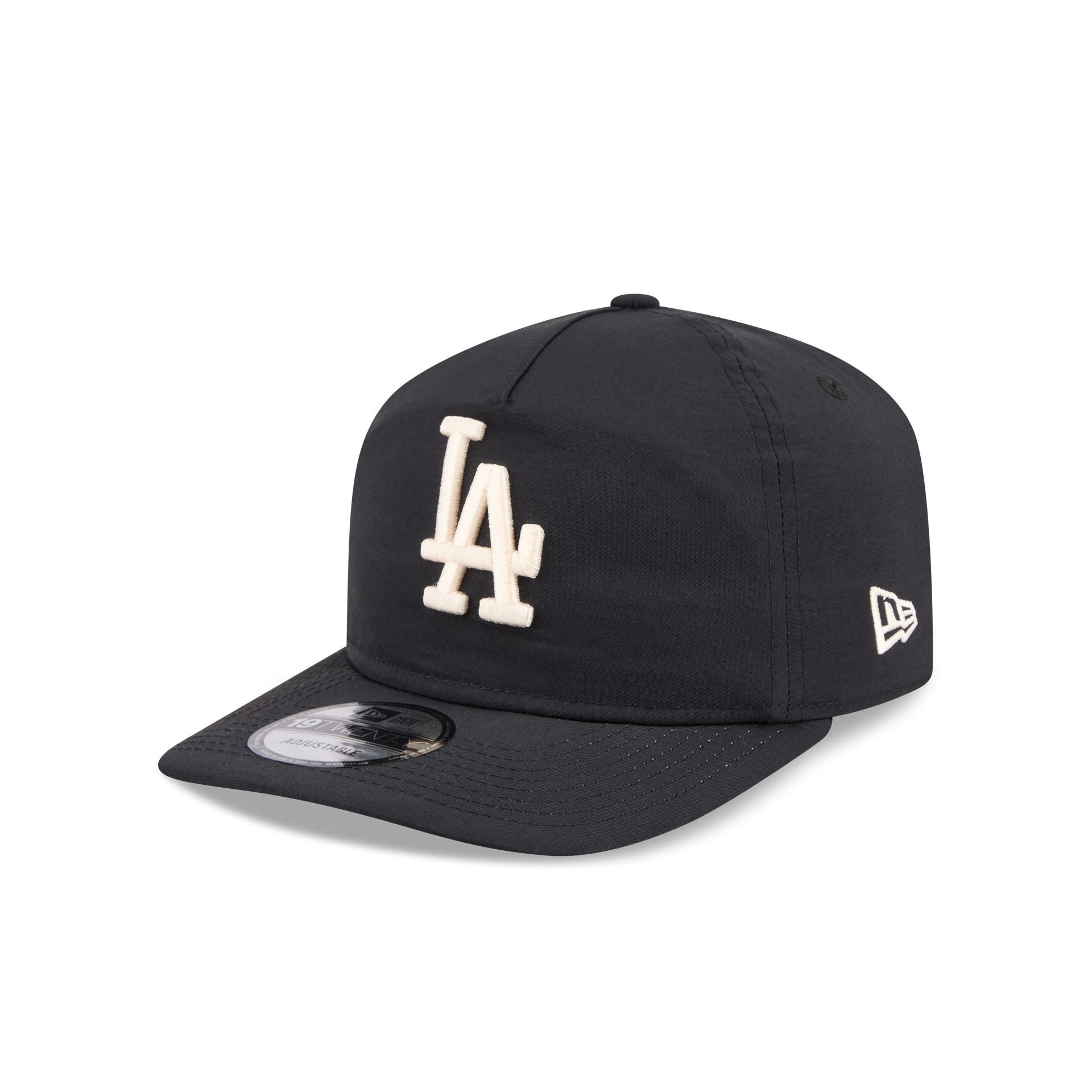 Los Angeles Dodgers Black Nylon 19TWENTY Snapback Hat