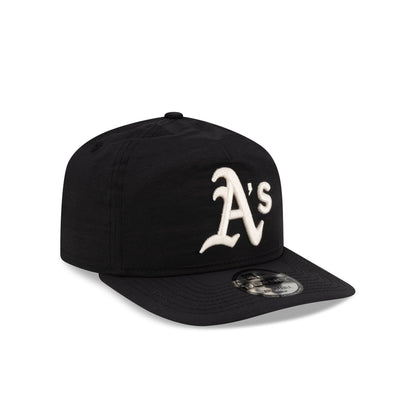 Athletics Black Nylon 19TWENTY Snapback Hat