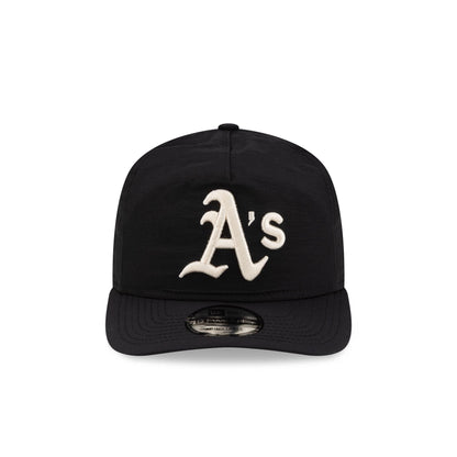 Athletics Black Nylon 19TWENTY Snapback Hat