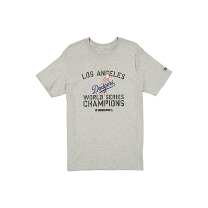 Undefeated x Los Angeles Dodgers 2024 World Series Champions Gray T-Shirt