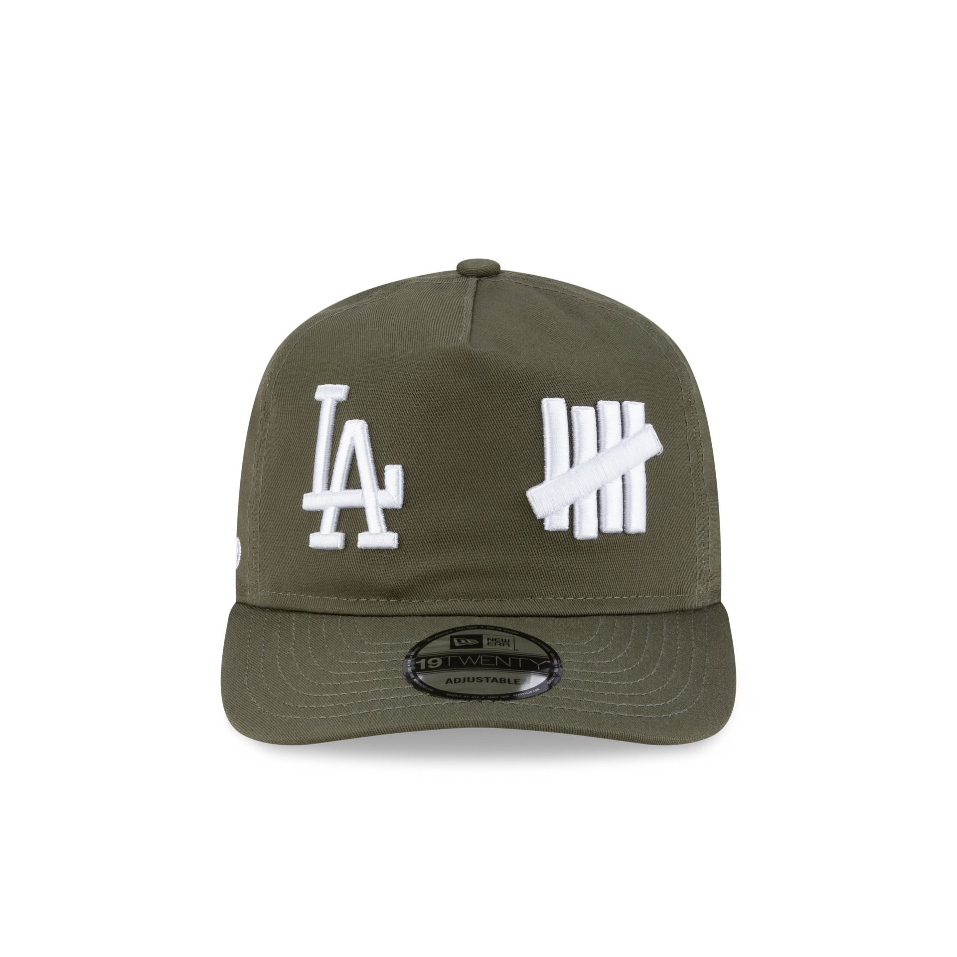 Undefeated x Los Angeles Dodgers Tally Olive 19TWENTY Adjustable Hat
