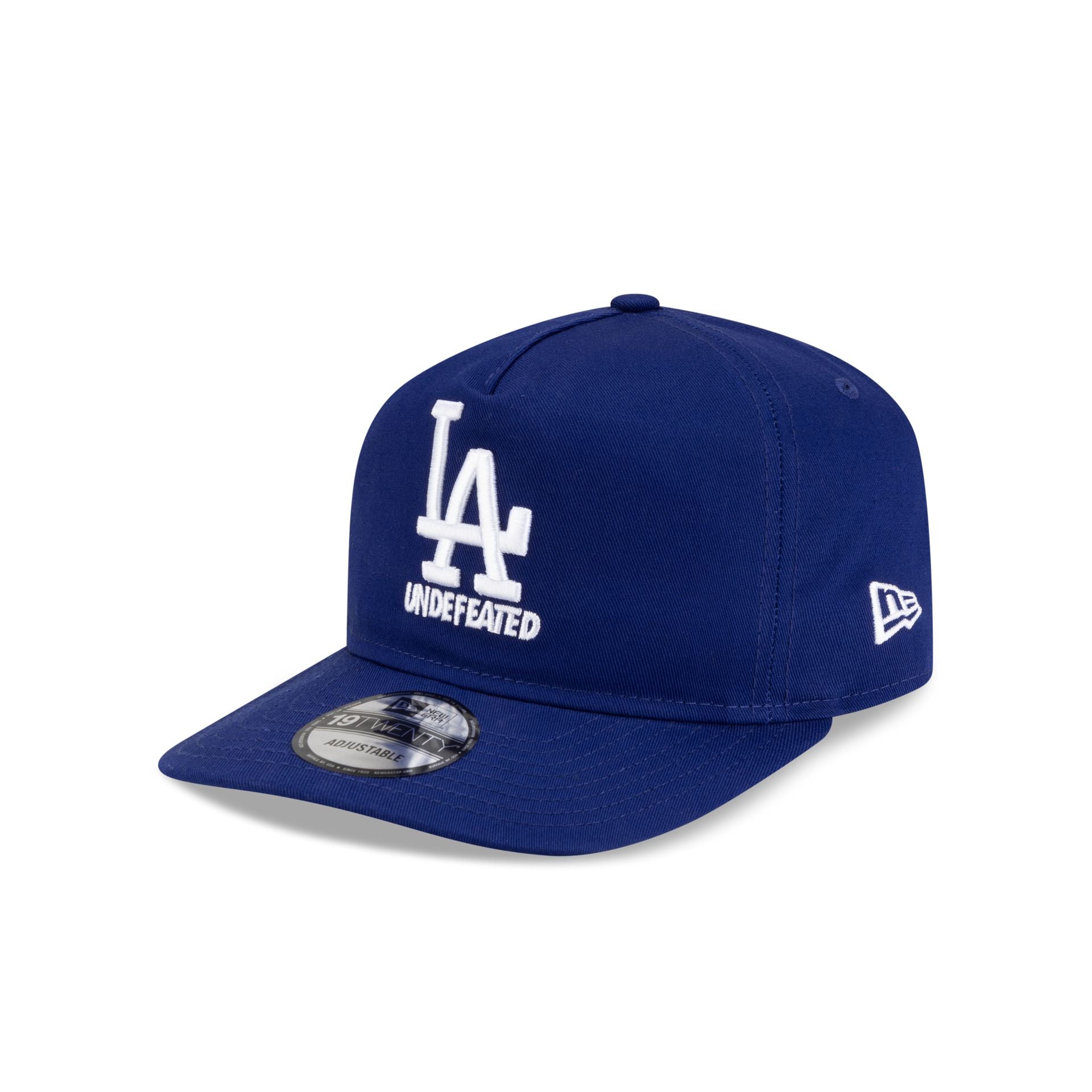 Undefeated x Los Angeles Dodgers Stacked Blue 19TWENTY Adjustable Hat