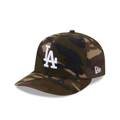 Los Angeles Dodgers Three Looms Camo Pre-Curve 59FIFTY Fitted Hat