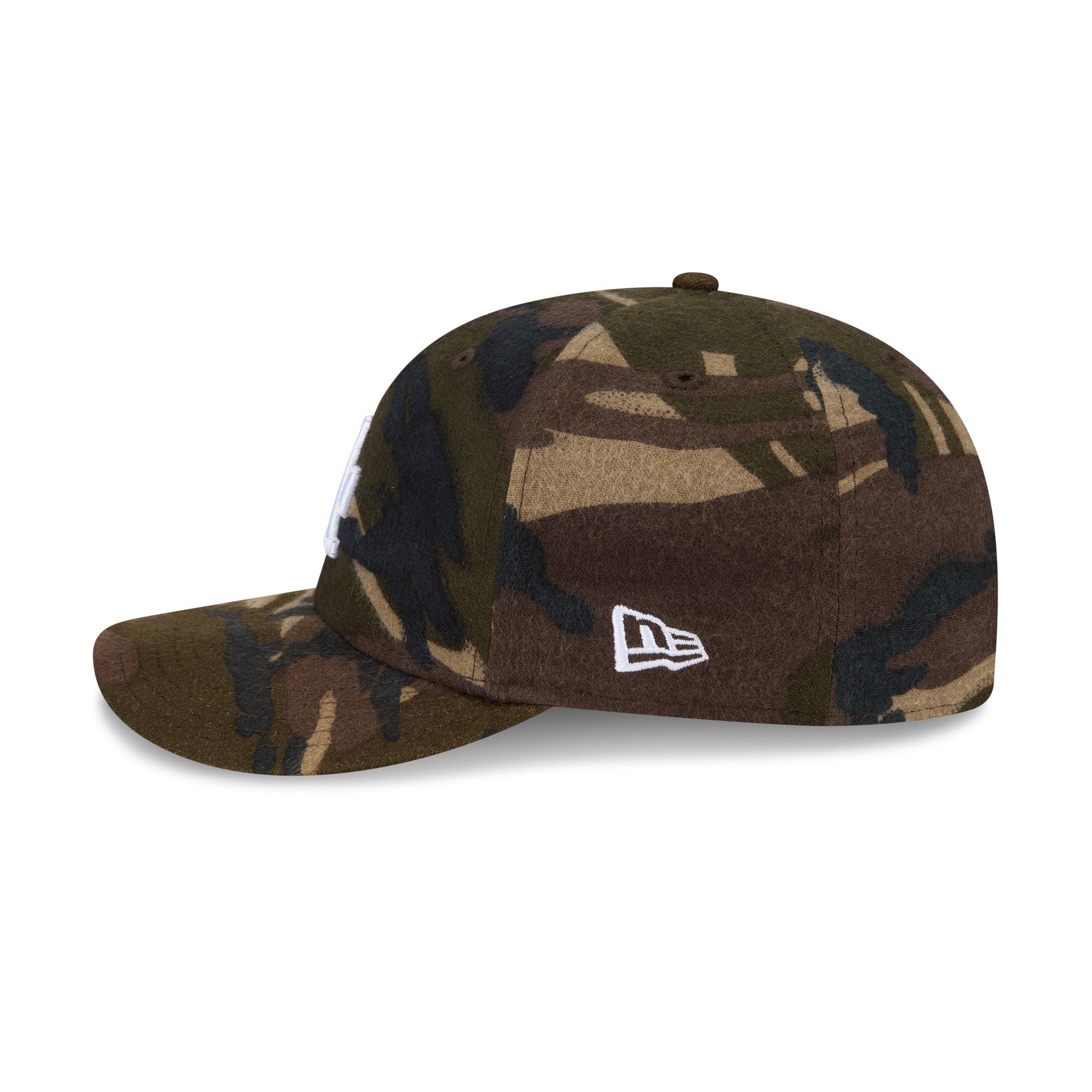 Los Angeles Dodgers Three Looms Camo Pre-Curve 59FIFTY Fitted Hat