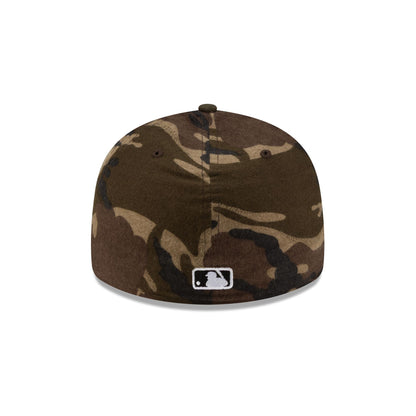 Athletics Three Looms Camo Pre-Curve 59FIFTY Fitted Hat