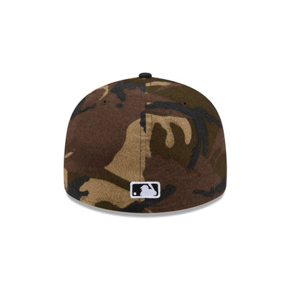 Boston Red Sox Three Looms Camo Pre-Curve 59FIFTY Fitted Hat