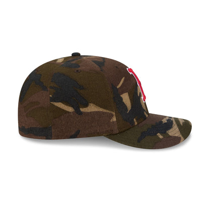 Boston Red Sox Three Looms Camo Pre-Curve 59FIFTY Fitted Hat