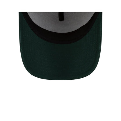 Athletics Three Looms Wool Pinstripe 9FORTY A-Frame Snapback Hat