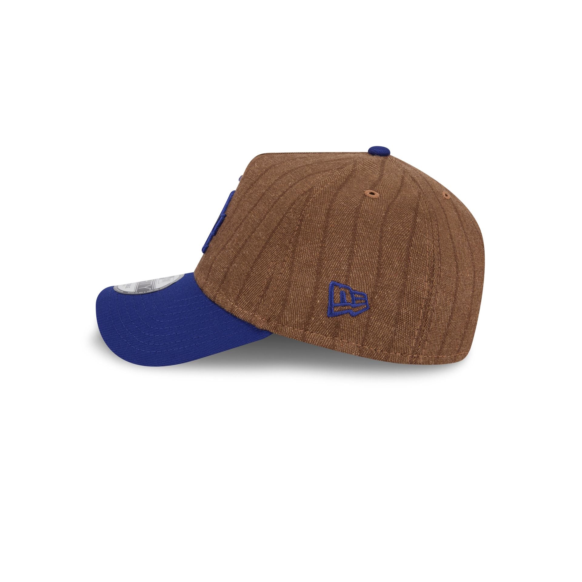 Los Angeles Dodgers Three Looms Wool Pinstripe 9FORTY A-Frame Snapback Hat