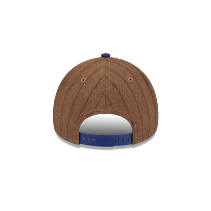 Los Angeles Dodgers Three Looms Wool Pinstripe 9FORTY A-Frame Snapback Hat