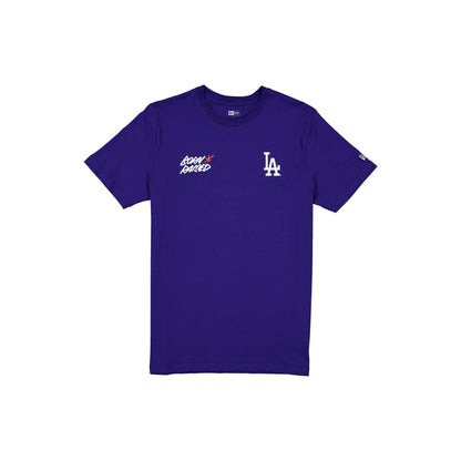 Born x Raised x Los Angeles Dodgers Basic Blue T-Shirt