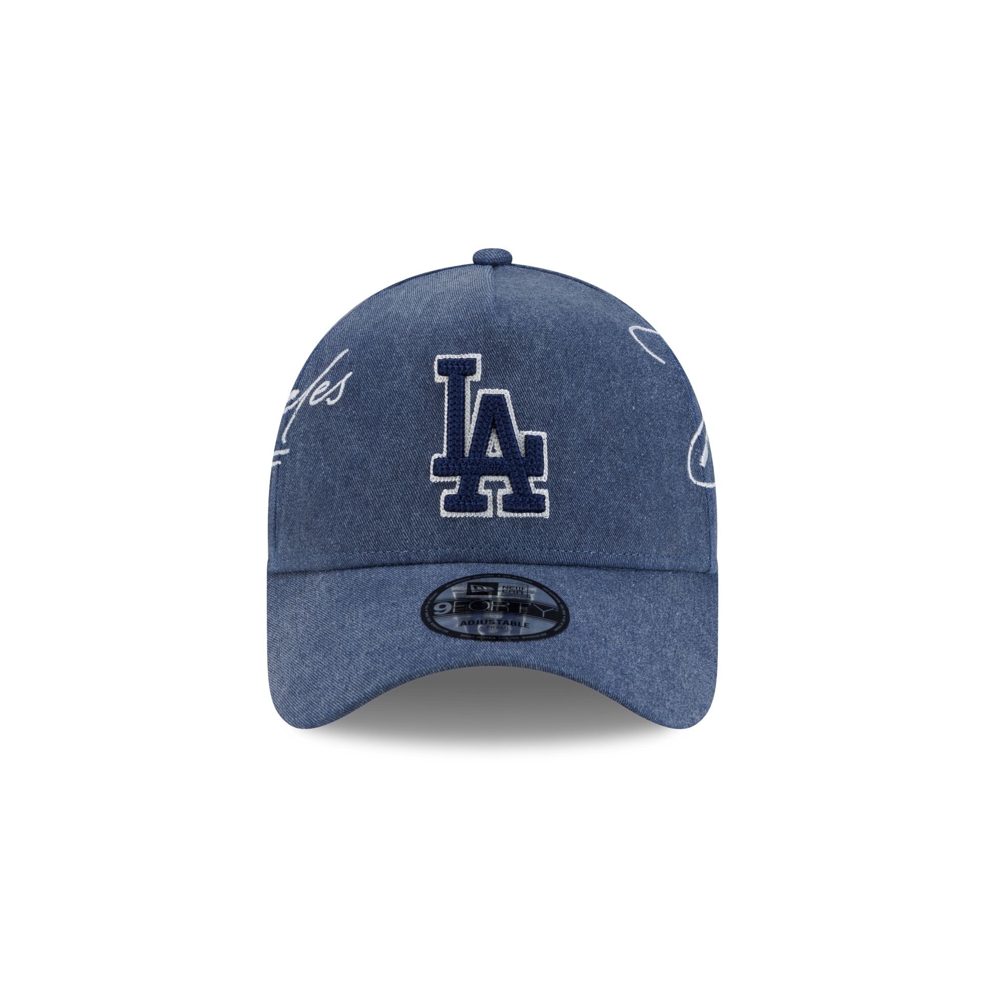 Los Angeles Dodgers Script 9FORTY A-Frame Snapback Hat
