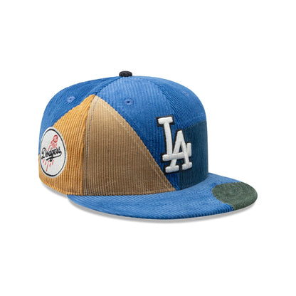 Los Angeles Dodgers Corduroy Patchwork 59FIFTY Fitted Hat