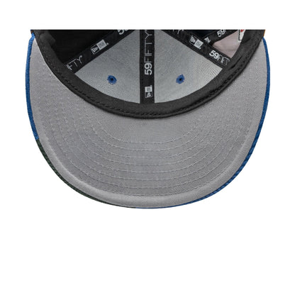 Los Angeles Dodgers Corduroy Patchwork 59FIFTY Fitted Hat