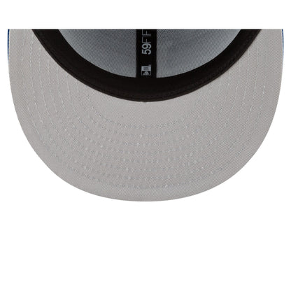 Los Angeles Dodgers Color Flip Blue 59FIFTY Fitted Hat