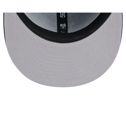 Los Angeles Dodgers 2024 World Series Dark Royal 59FIFTY Fitted Hat