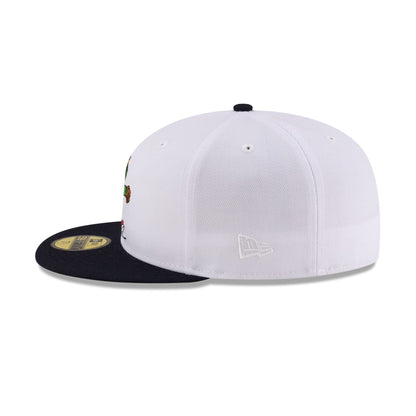 Boston Red Sox Mascot White 59FIFTY Fitted Hat