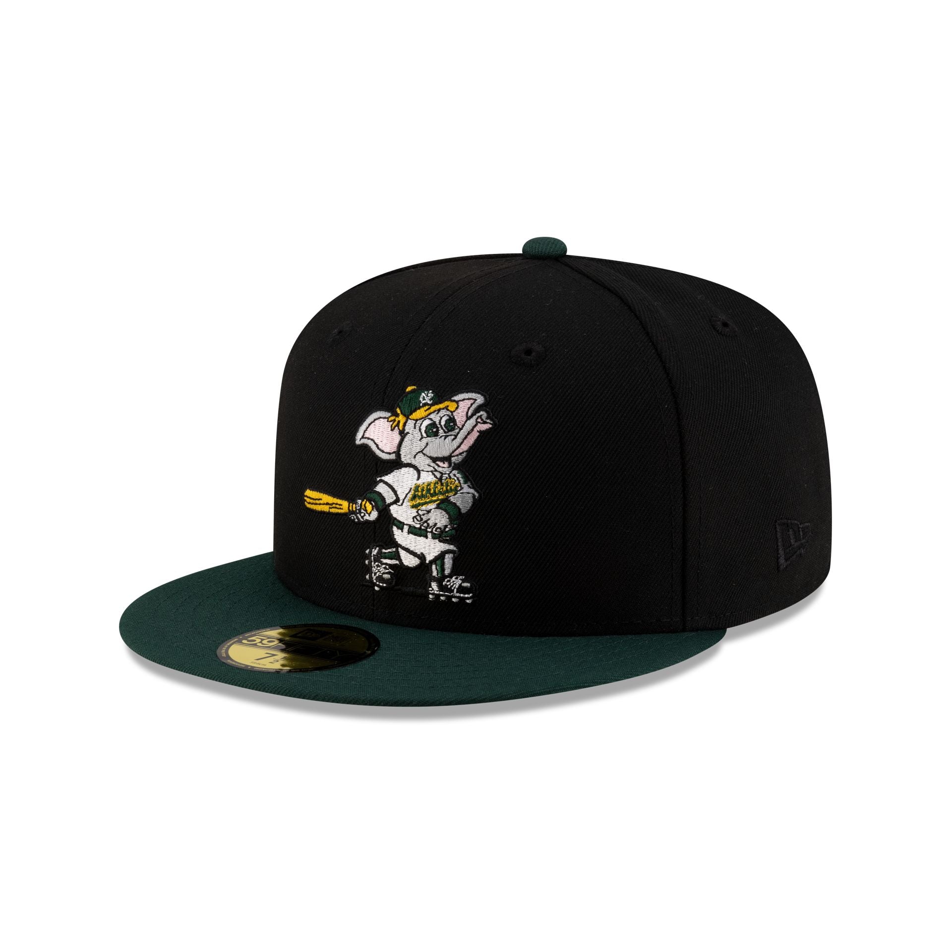 Athletics Mascot Black 59FIFTY Fitted Hat
