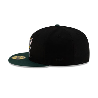 Athletics Mascot Black 59FIFTY Fitted Hat