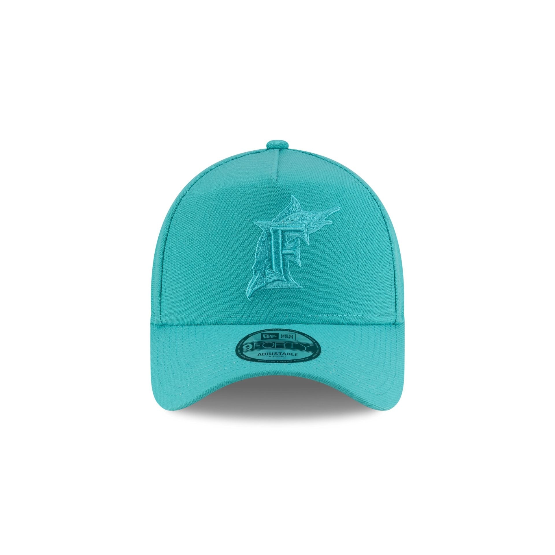 Miami Marlins Teal 9FORTY A-Frame Snapback Hat