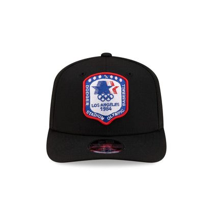 Los Angeles Dodgers 1984 Olympics Black 9SEVENTY Stretch-Snap Hat