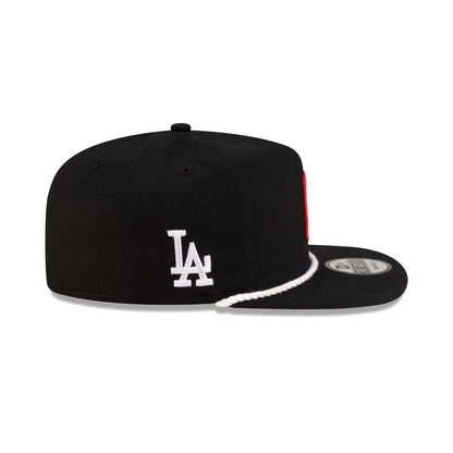 Los Angeles Dodgers 1984 Olympics Black Golfer Hat
