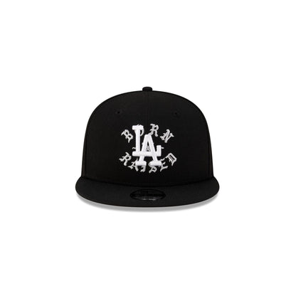 Born x Raised x Los Angeles Dodgers World Series Champions Kids Black 9FIFTY Snapback Hat