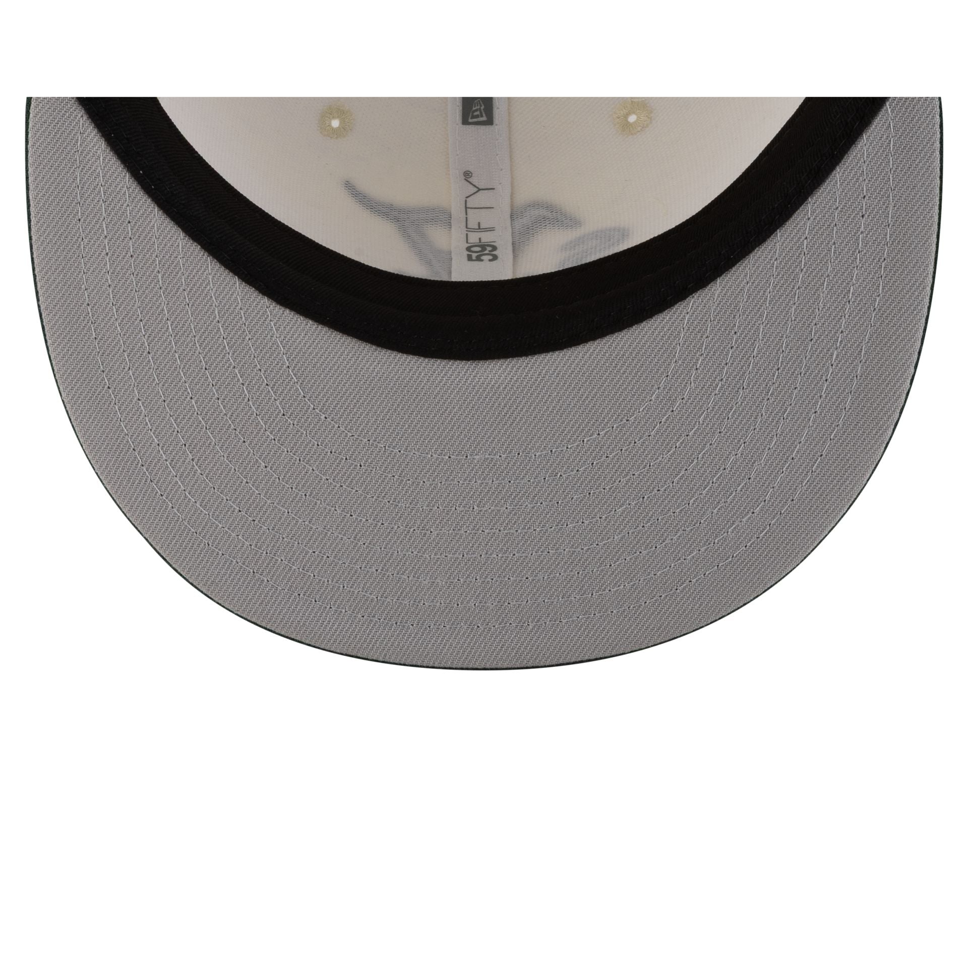 Athletics Upside Down Logo Chrome 59FIFTY Fitted Hat