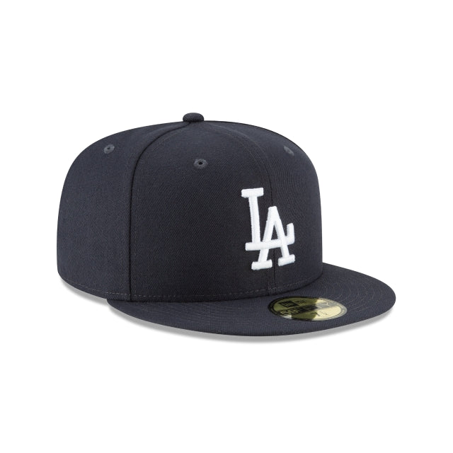 Los Angeles Dodgers Navy Basic 59FIFTY Fitted Hat