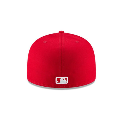 Los Angeles Dodgers Scarlet Basic 59FIFTY Fitted Hat