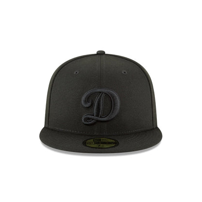 Los Angeles Dodgers Blackout Basic 59FIFTY Fitted Hat