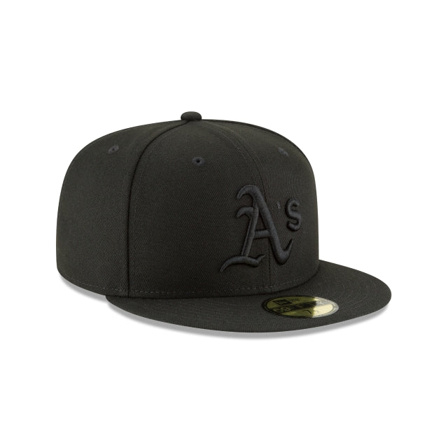 Athletics Blackout Basic 59FIFTY Fitted Hat