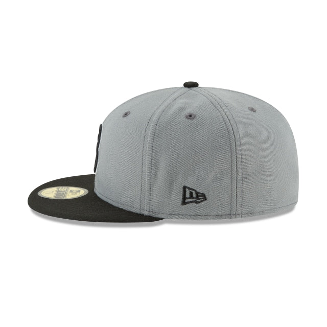 Boston Red Sox Storm Gray Basic 59FIFTY Fitted Hat