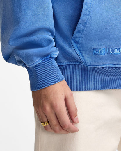 Los Angeles Dodgers Pigment Logo Blue Quartz Hoodie